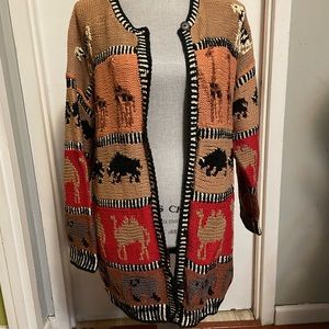 Marie Kim handmade knitted cardigan